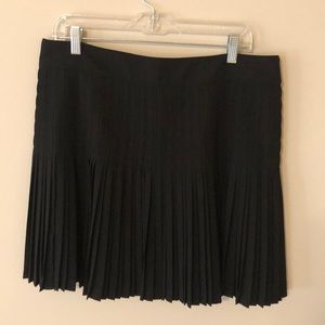 COPY - J.Crew mini pleat silk skirt